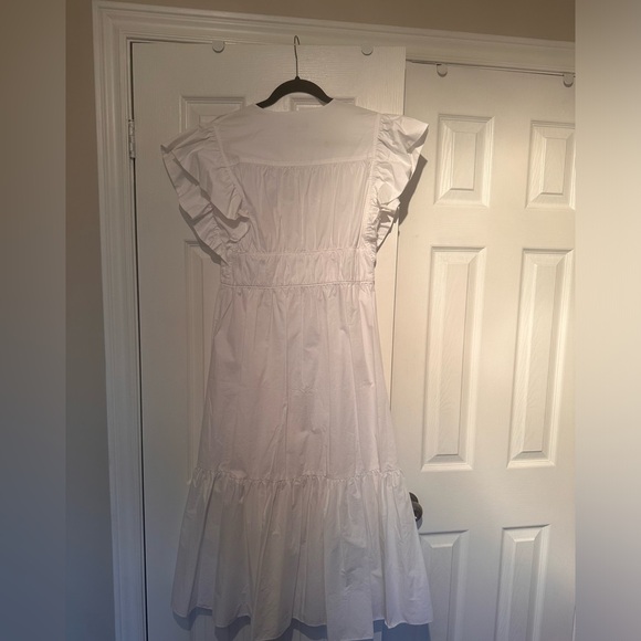 BRAND NEW DEREK LAM 10 CROSBY GRETA FLUTTER SLEEVE DRESS SIZE S - Picture 6 of 7